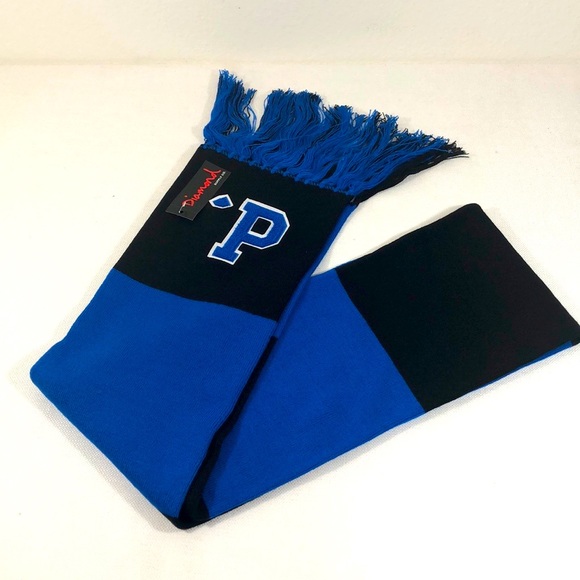 Men's Diamond Supply Co UN-POLO Scarf Blue & Black - Picture 2 of 4